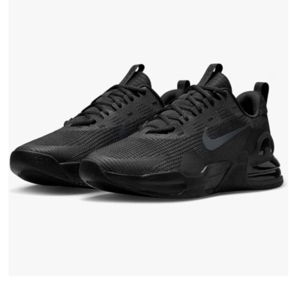 Nike Air Max Alpha Trainer 5 Mens 12 Training Shoes Black DM0829-010 EUC